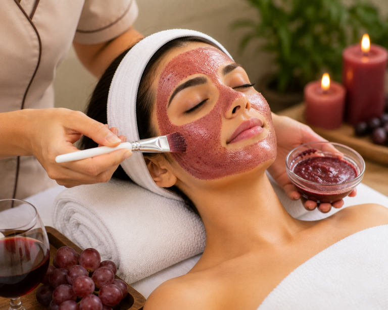 KBH red wine facial