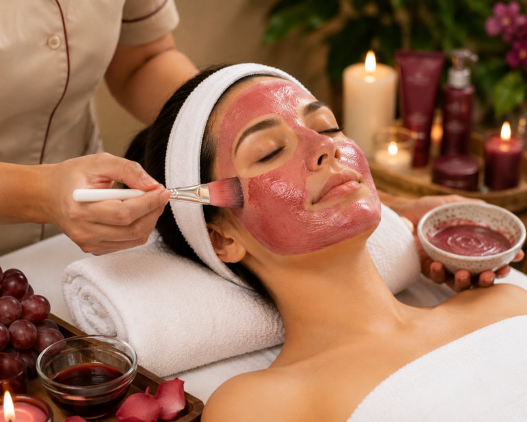 Pilgrim Red Wine Facial