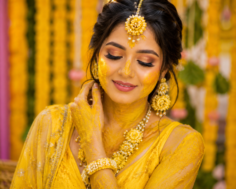 Haldi Makeup
