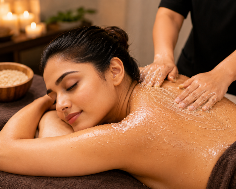 Full Body Polishing (Scrub + Cream + Pack)